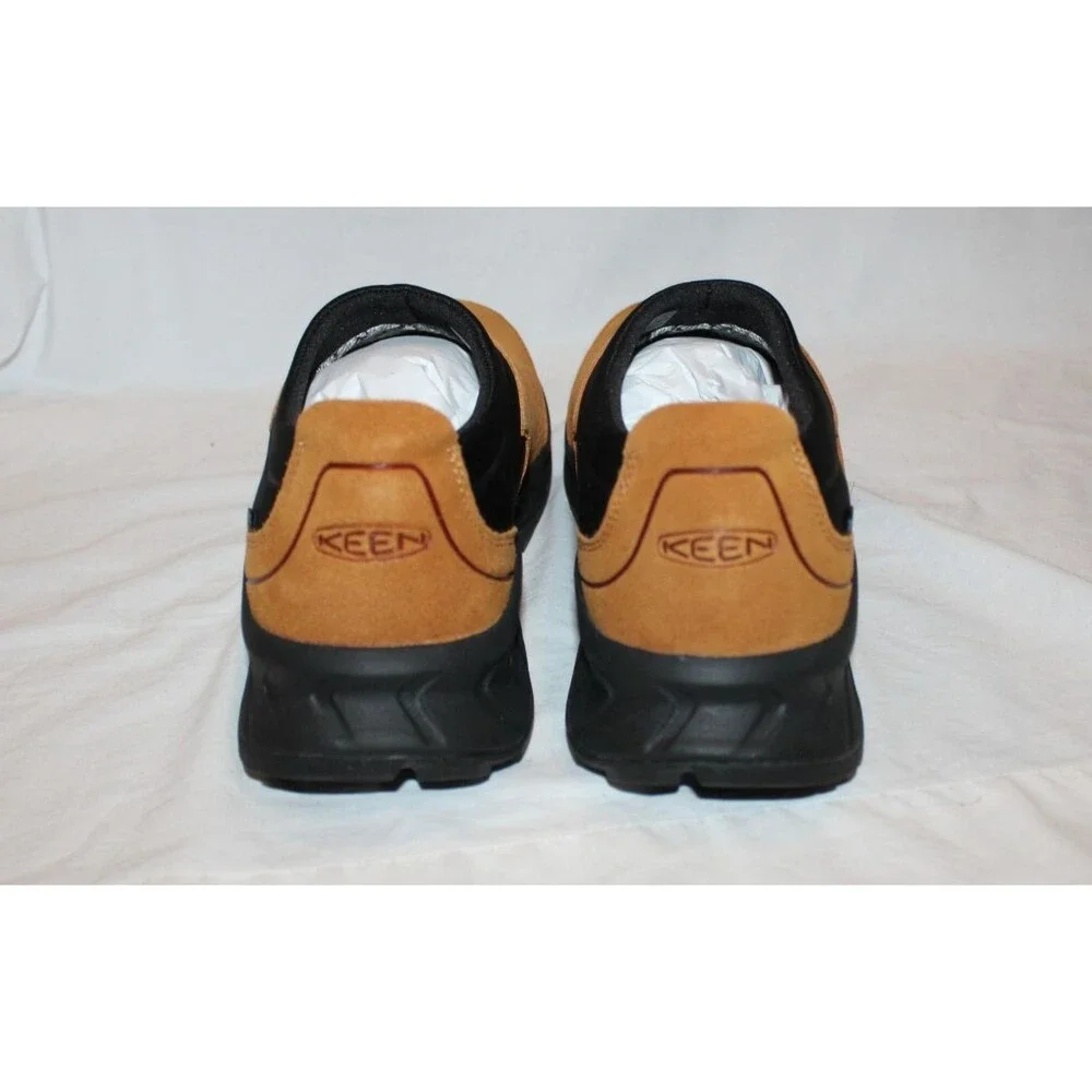 Keen Men's TTS Moc Roasted Pecan/Black Slip-On Sneaker Shoes NEW SZ 11.5